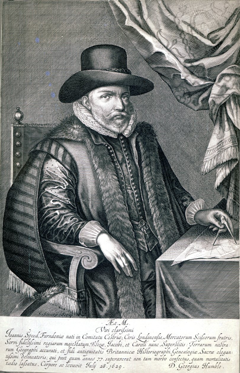 John Speed, George Humble tarafından yayınlandı, 1632 by Solomon Savery