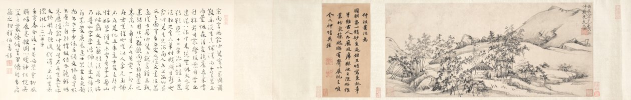 Bambu ile Peyzaj by Song Ke