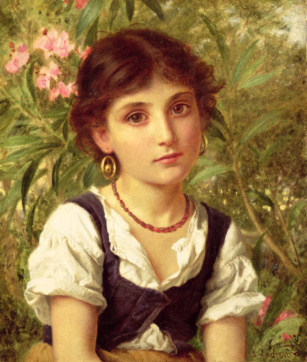 Uzak Düşünceler by Sophie Gengembre Anderson