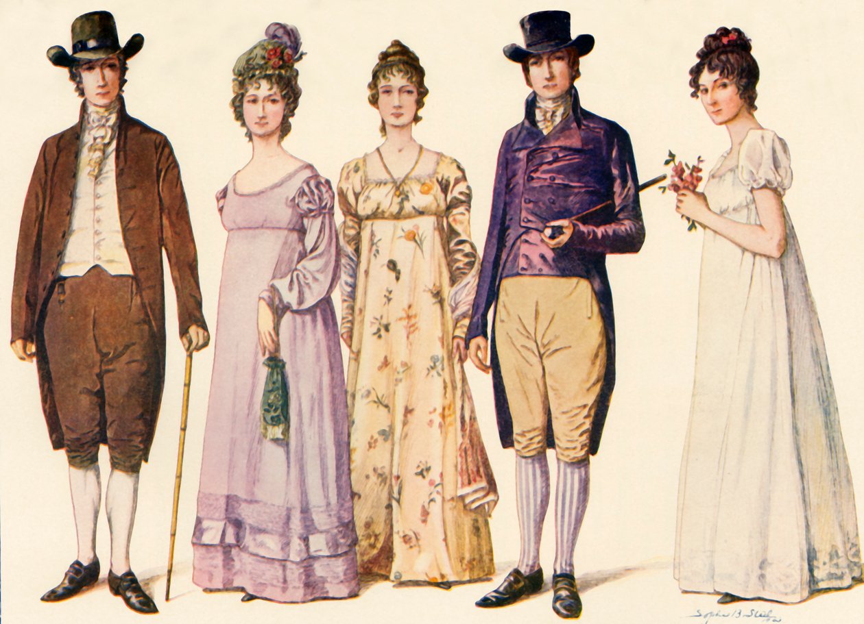Washington ve Adams, 1790-1800, 1903, 1937 Altında Cumhuriyet Döneminde Giyim. by Sophie B. Steel