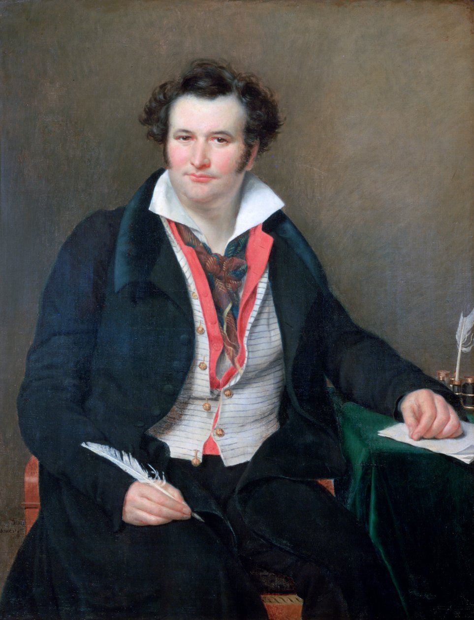 Bernard Wolf'un Portresi, c1823 by Sophie Rude