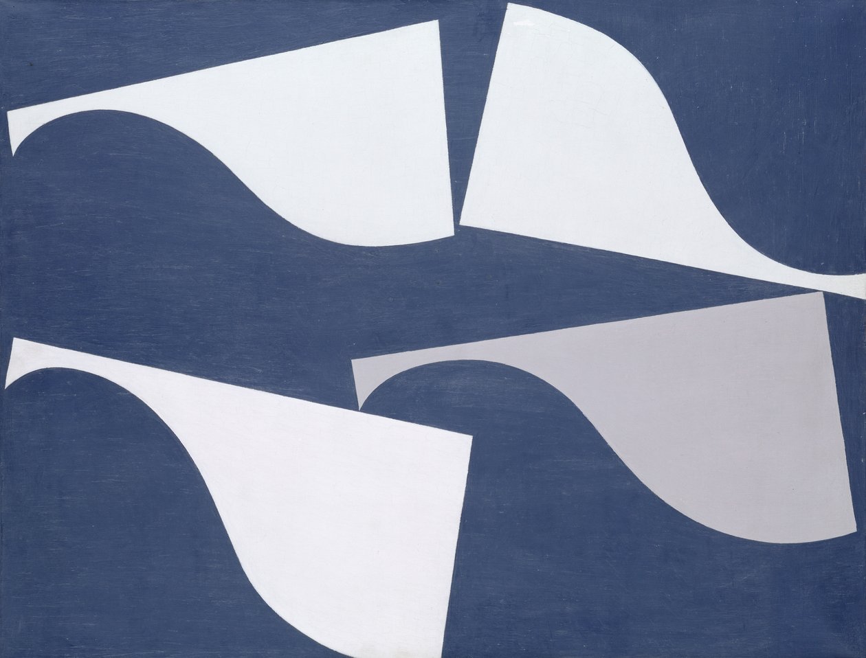 Çırpınan Formlar, 1935 by Sophie Taeuber Arp
