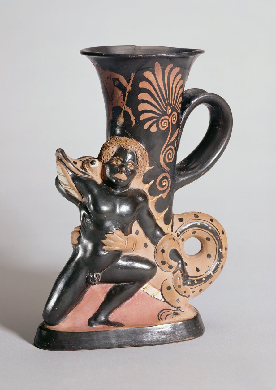 Nubian, Yunan, c.350 M.Ö. (kil) by Sotades