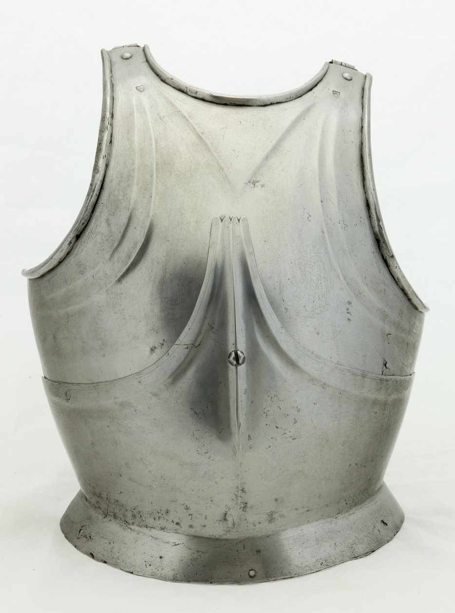 Plakalı Göğüs Zırhı, c.1490 (çelik) by South German School