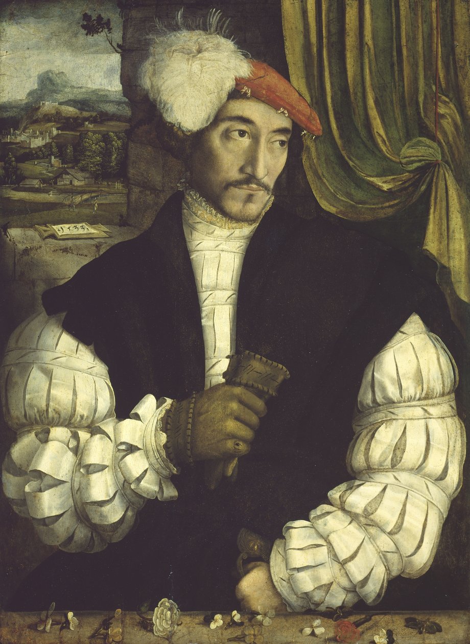 Bir Adamın Portresi, 1533 by South German School