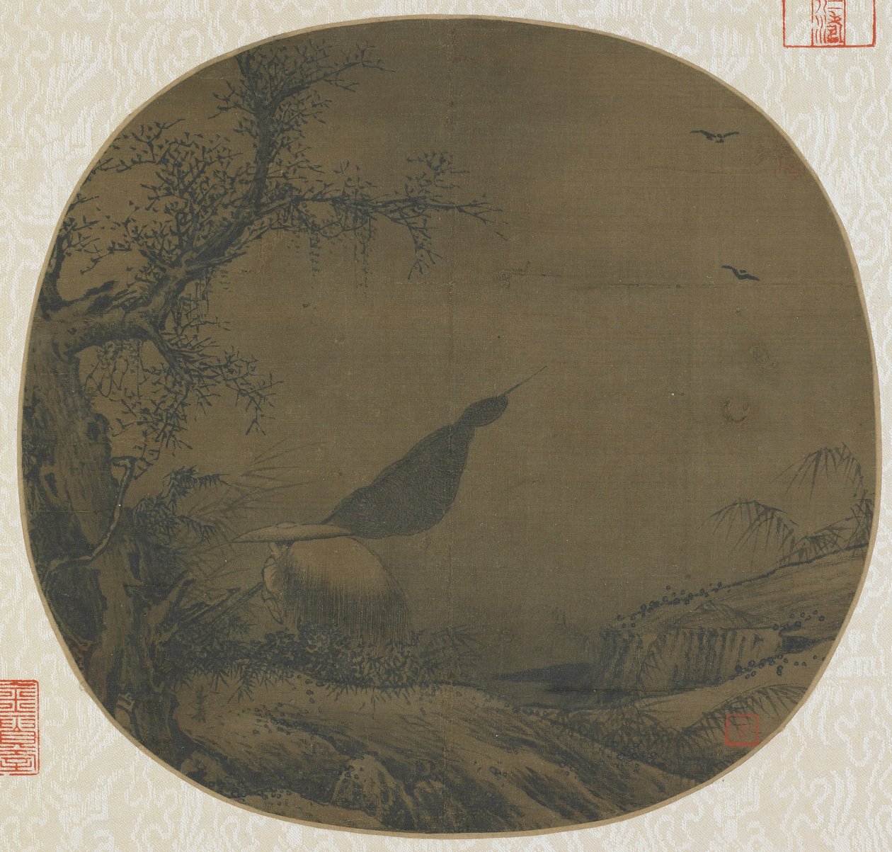 Karla Kaplı Vatana Dönen Balıkçı, 12. Yüzyıl Sonları - 13. Yüzyıl Başları by Southern Song Dynasty Chinese School