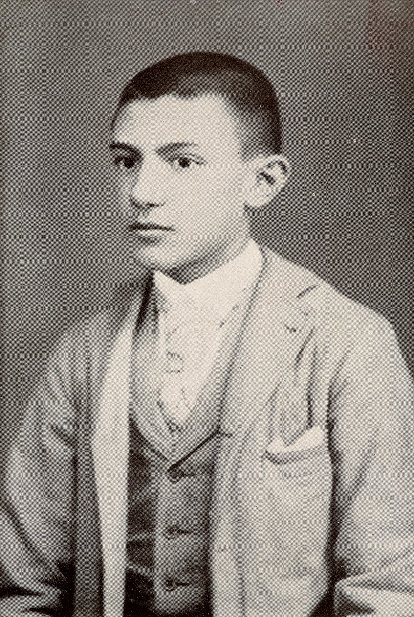 Pablo Picasso, 15 yaşında, 1896 by Spanish Photographer