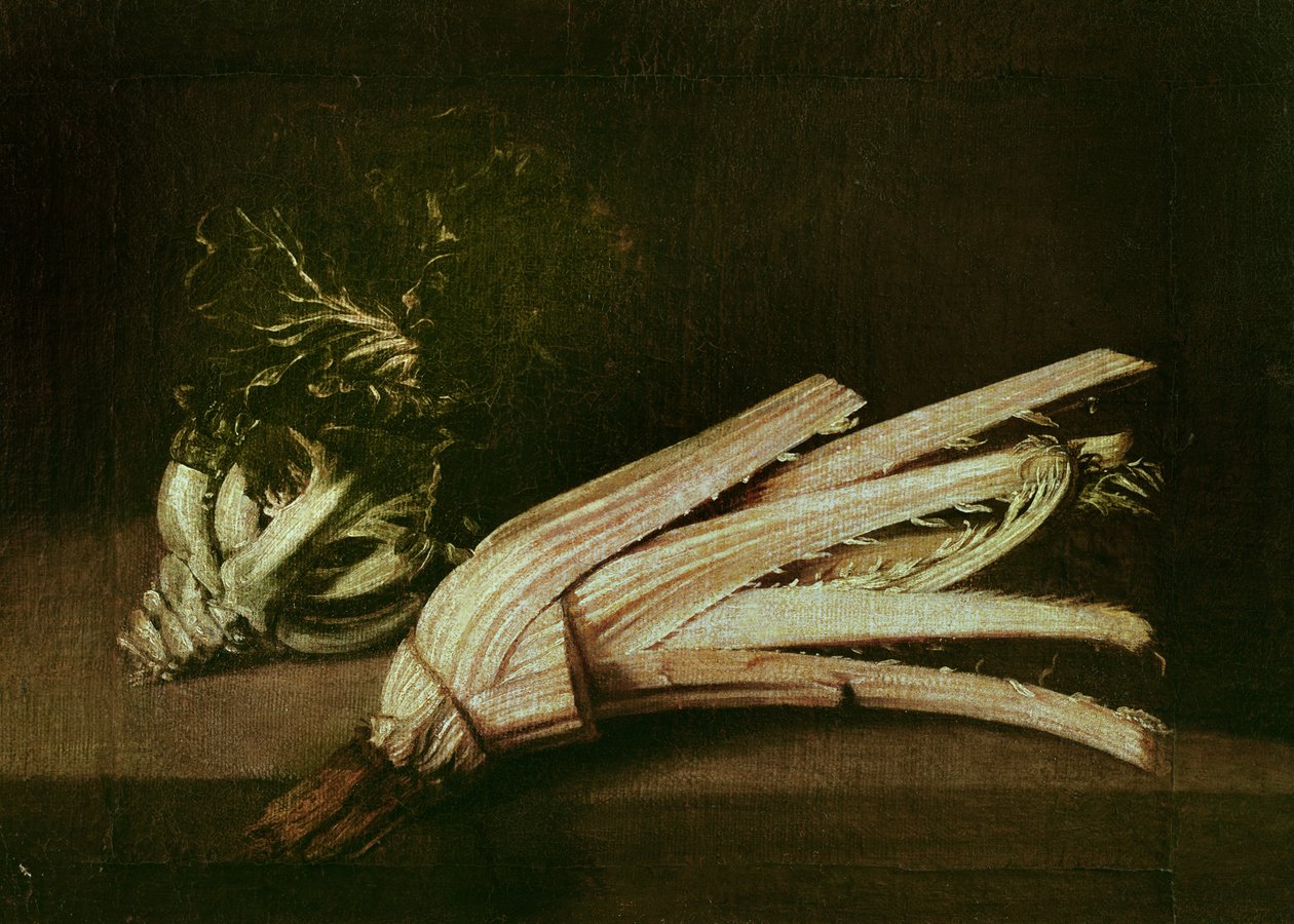 Cardoon ve Lahana by Spanish School