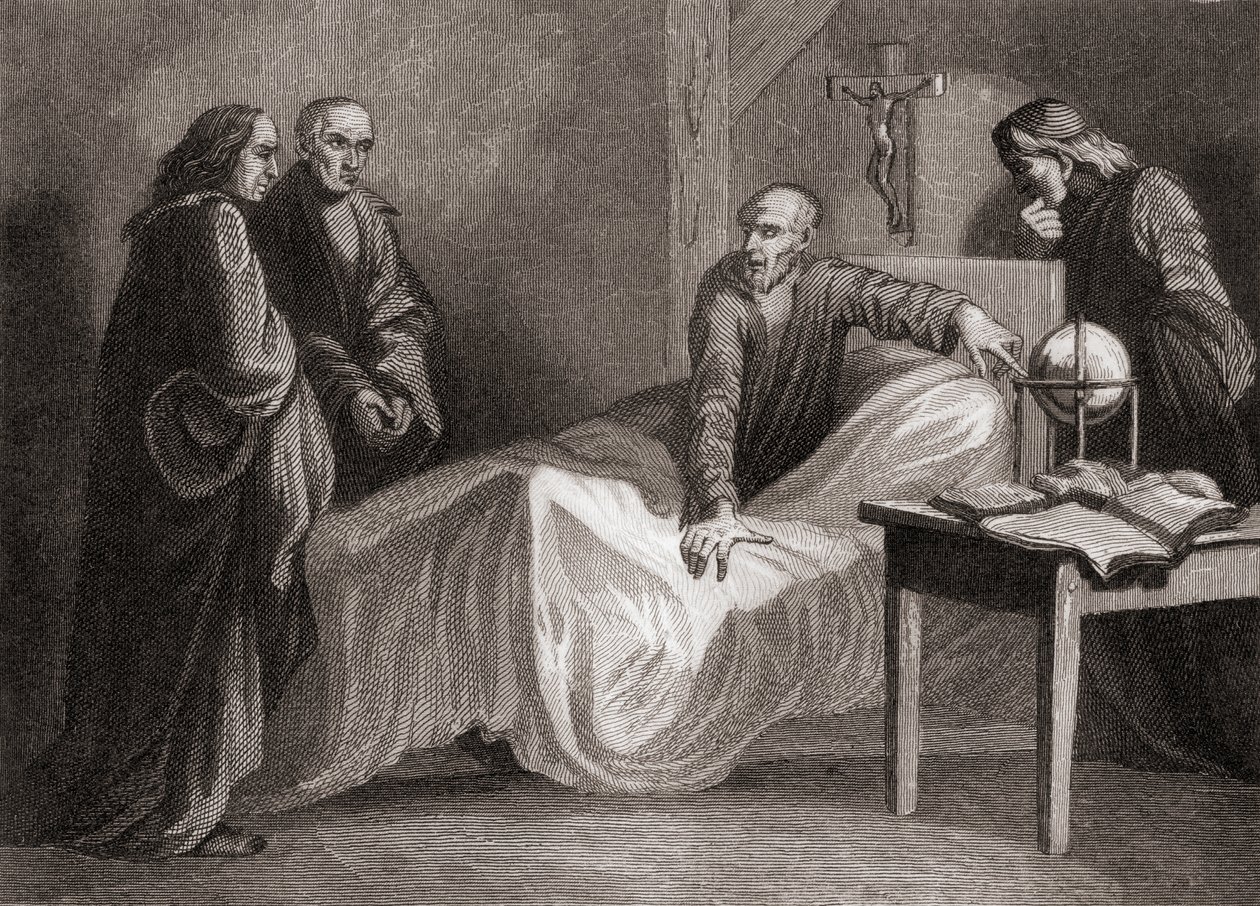 Death of St. Ignatius of Loyola  by Spanish School
