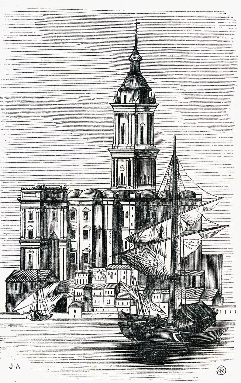 Malaga Katedrali, İspanya, 1800