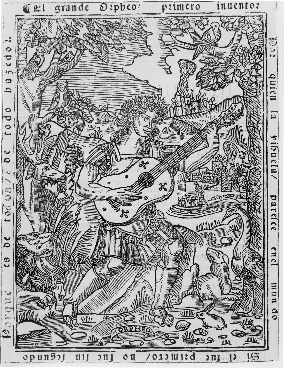 Orpheus Müzik Çalıyor by Spanish School