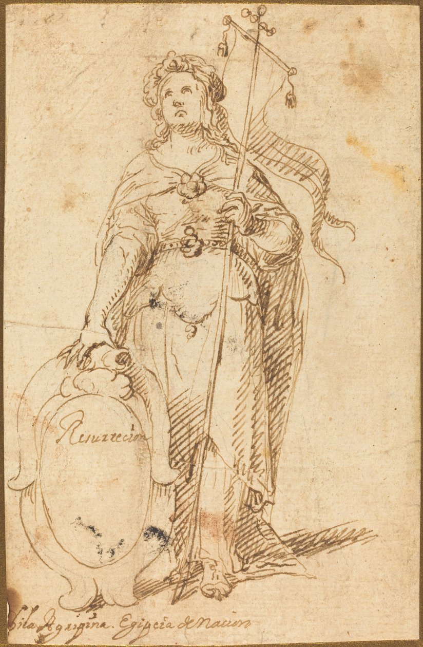 Mısırlı Sibil by Spanish 17th Century