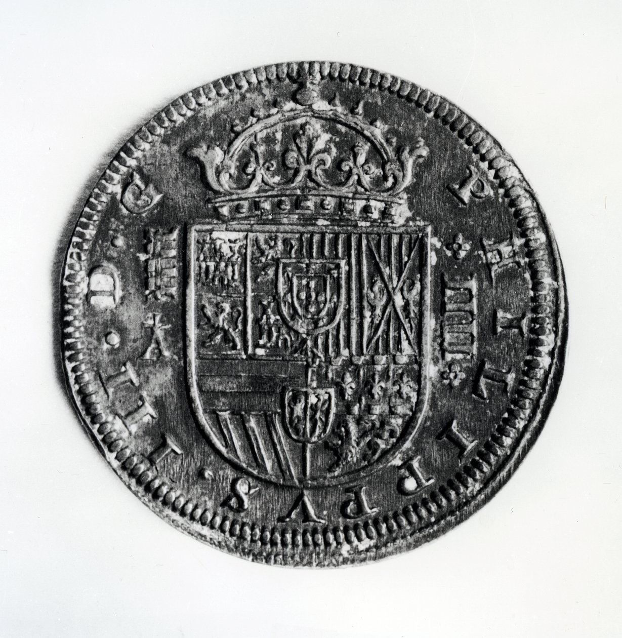 Philip III saltanatından 4 Reales madeni para (gümüş) by Spanish School
