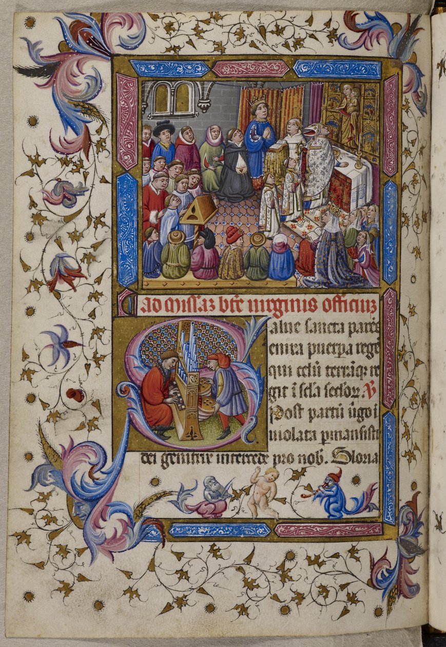 Ekle. 28962, f.281v, Alfonso V, Psalter