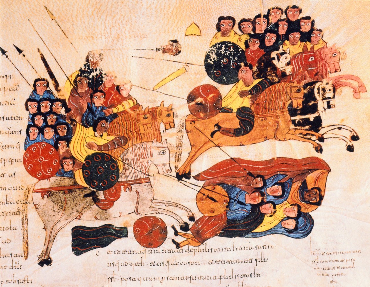 İbraniler ve Filistinler arasındaki savaş, St. Isidores