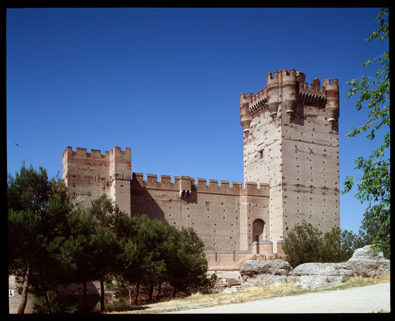 La Mota Kalesi by Spanish School