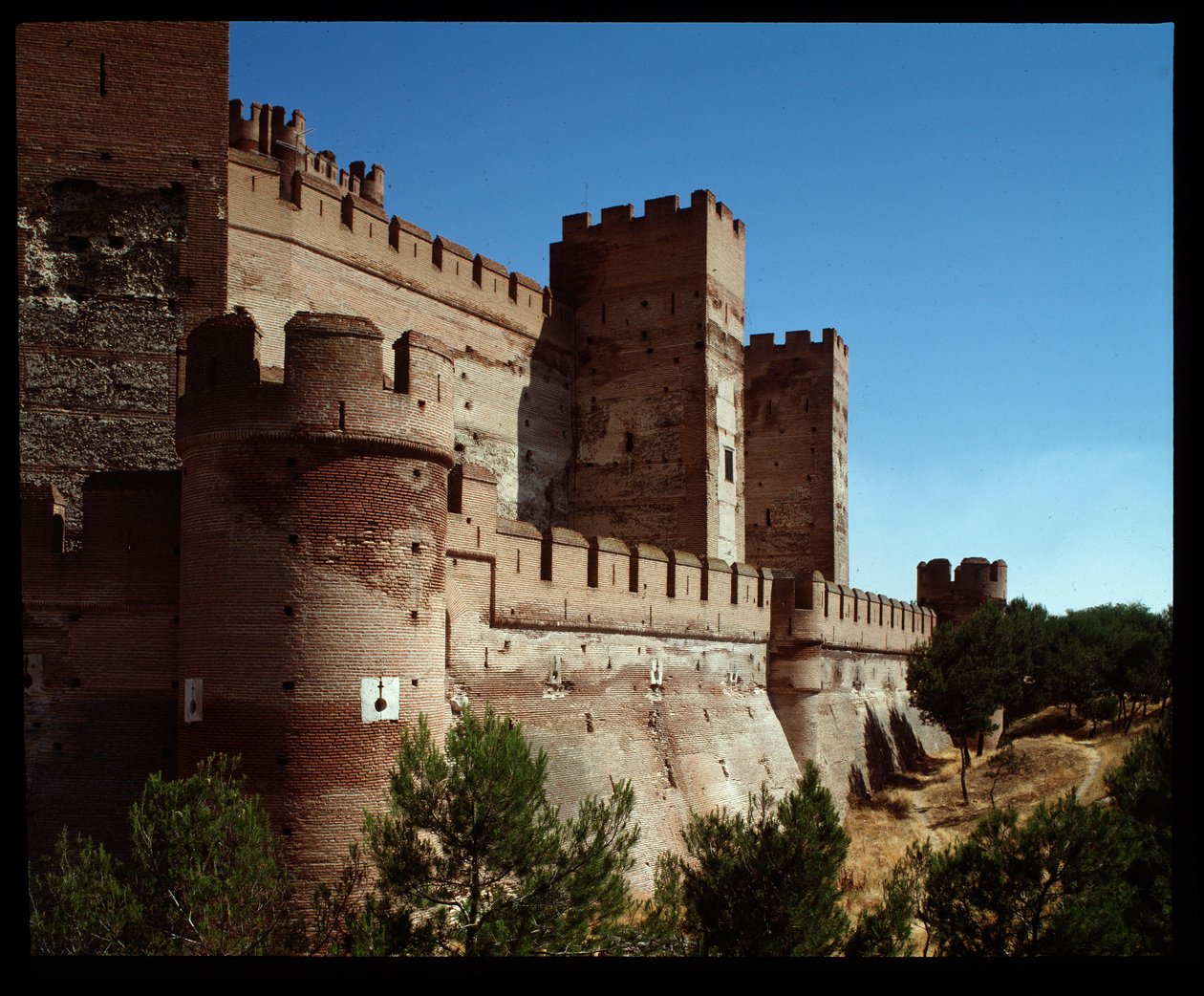 La Mota Kalesi by Spanish School
