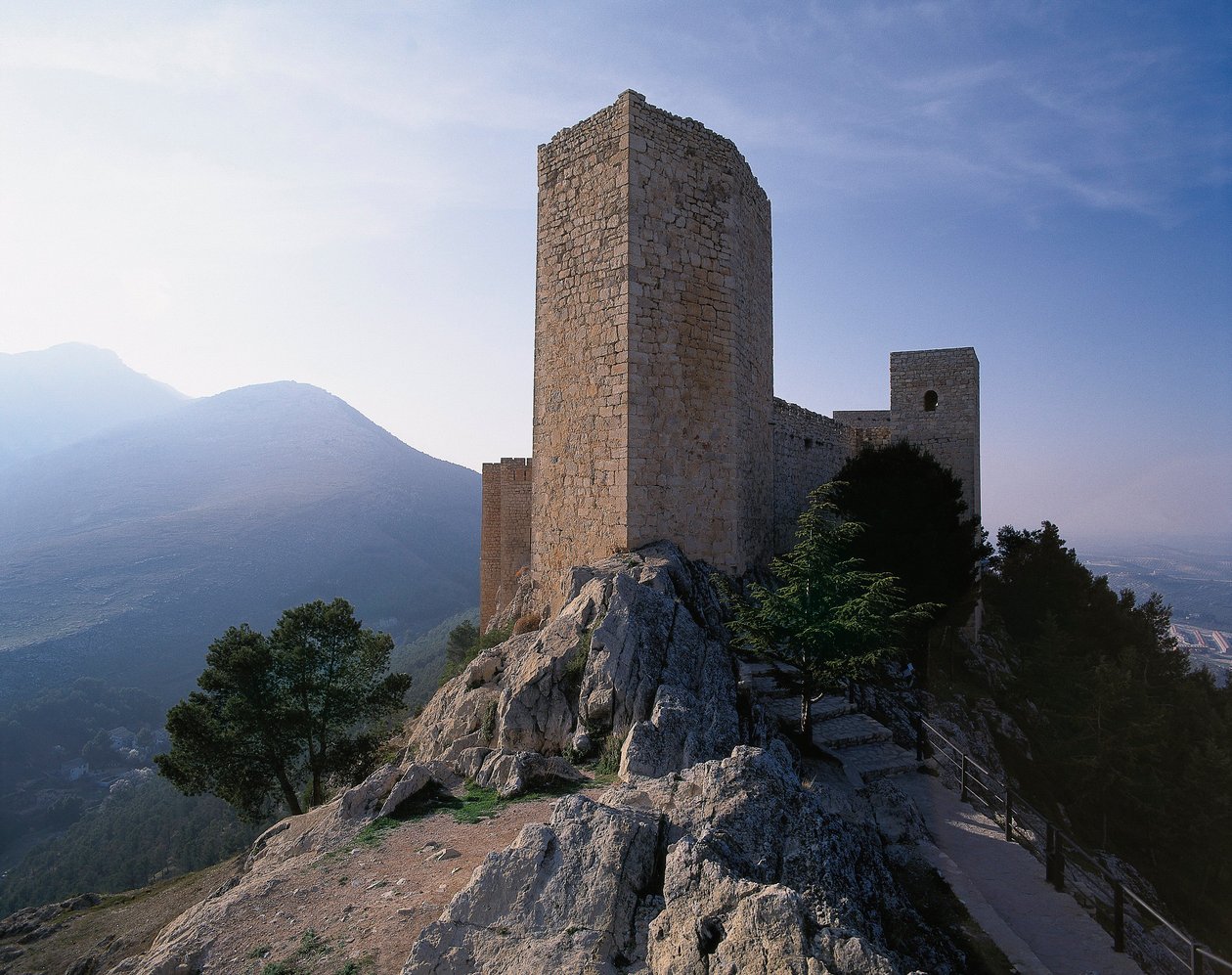 Santa Catalina Kalesi by Spanish School
