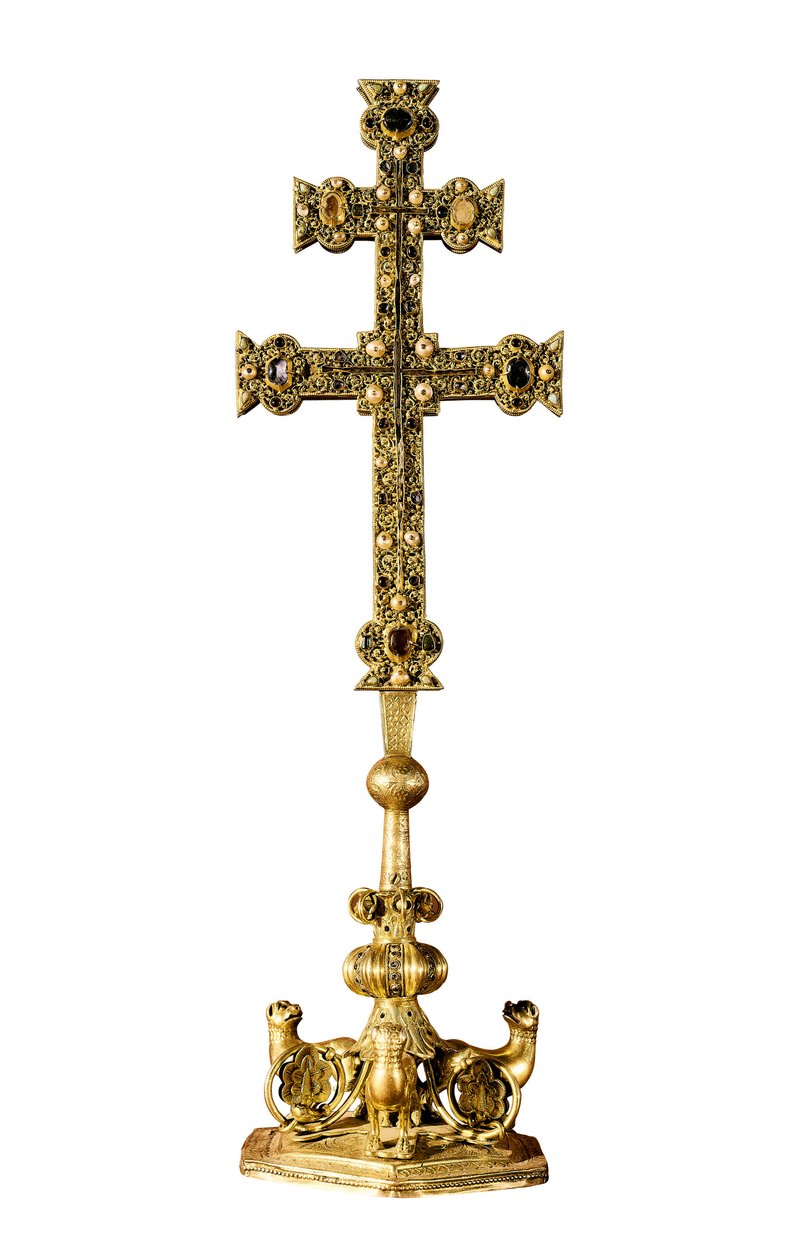 "Signum crucis" Ponferrada Templar düzeninin Haçı (İspanya) by Spanish School