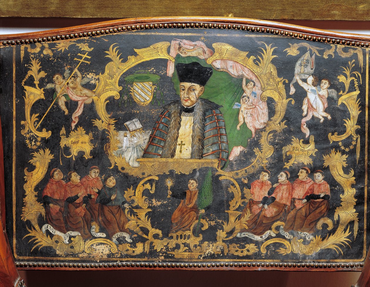 Üniversitenin Piskopos-Rektörünün tasviri, İspanya, Salamanca