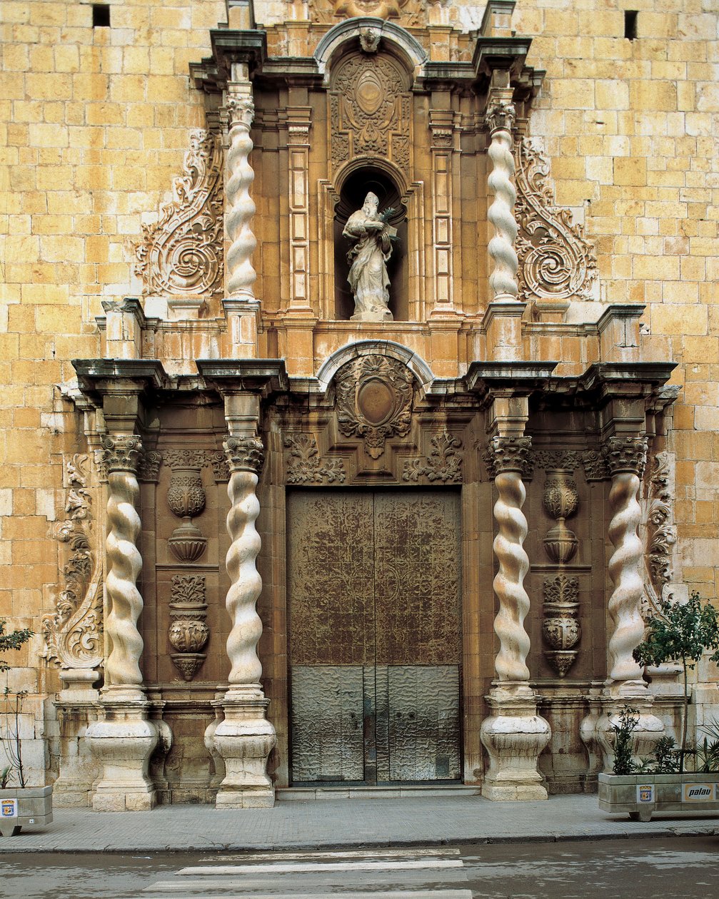 18. yüzyılda inşa edilmiş San Bartolome Kilisesi, Benicarlo, İspanya