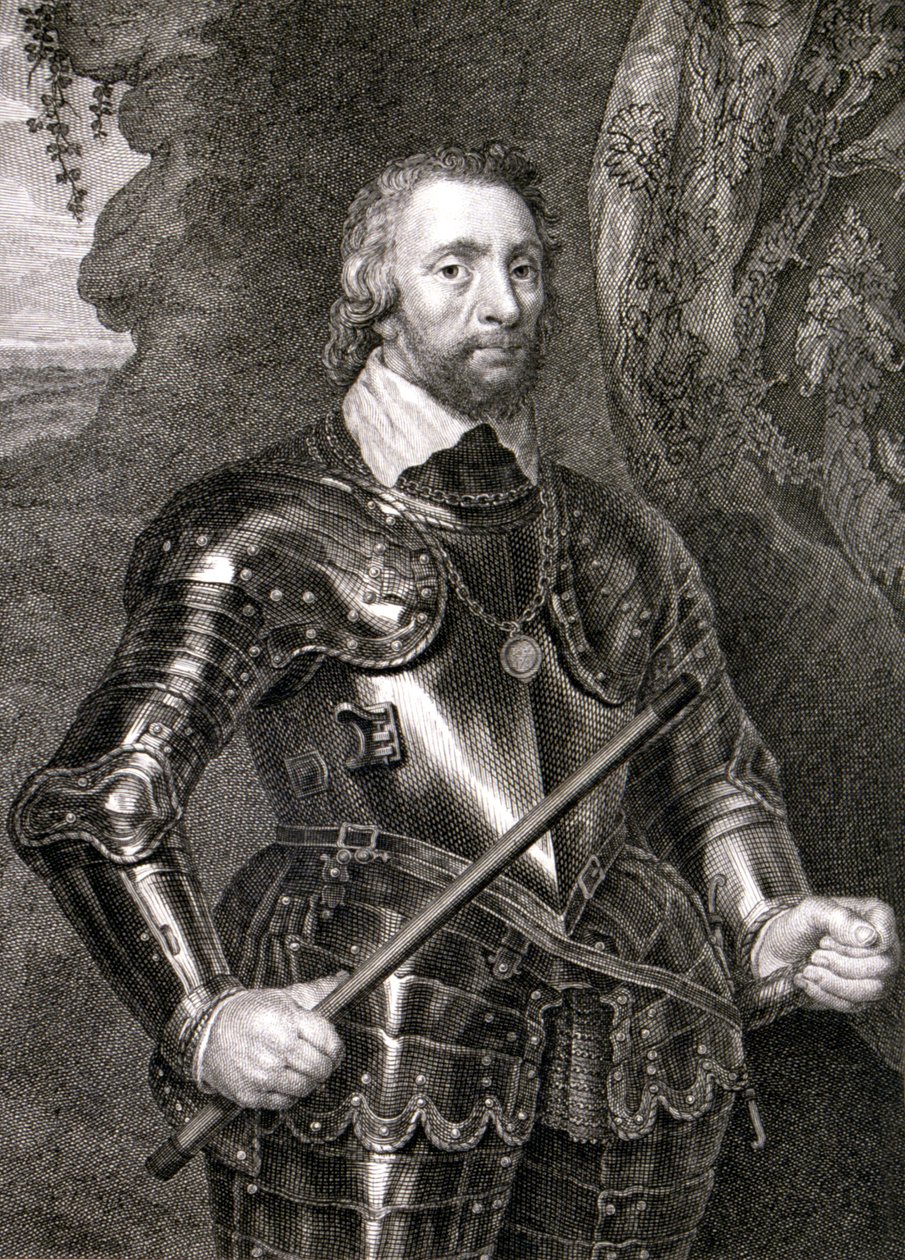 Don Alonso Perez de Guzman İyi (gravür) by Spanish School