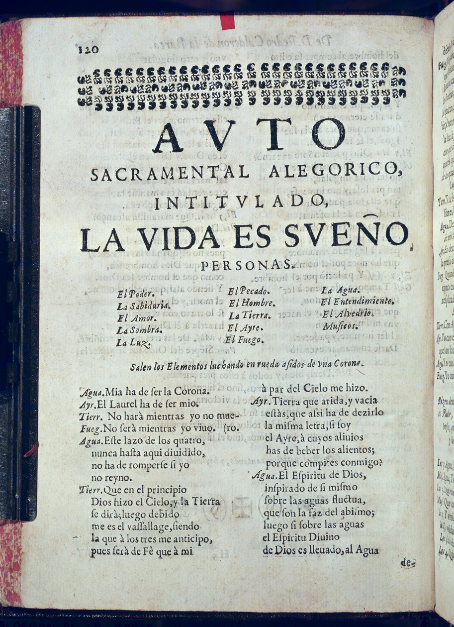 Pedro Calderon de la Barca tarafından Los Autos Sacramentales