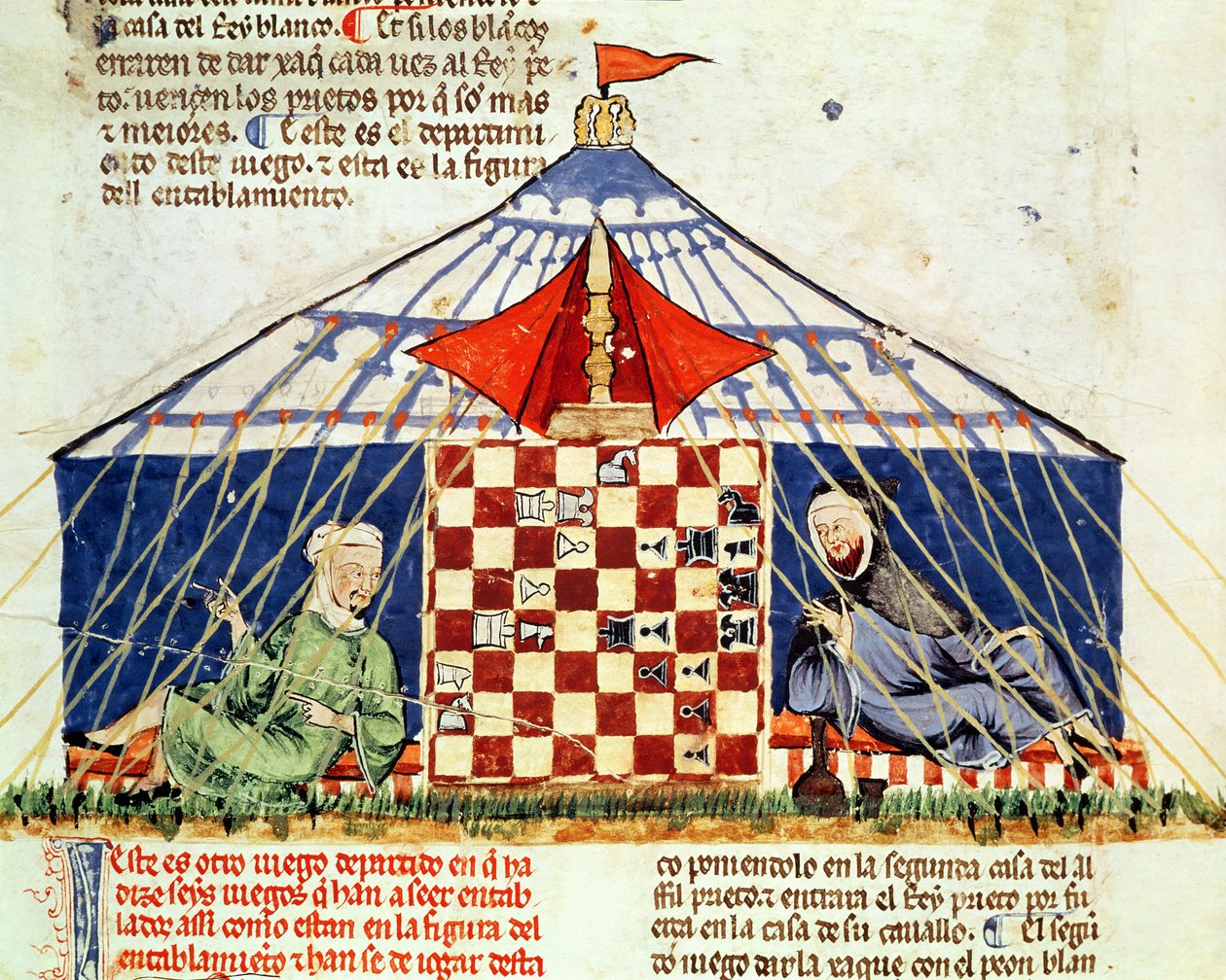 Fol.62v Oyunlar, Satranç, Zar ve Tahtalar Kitabı