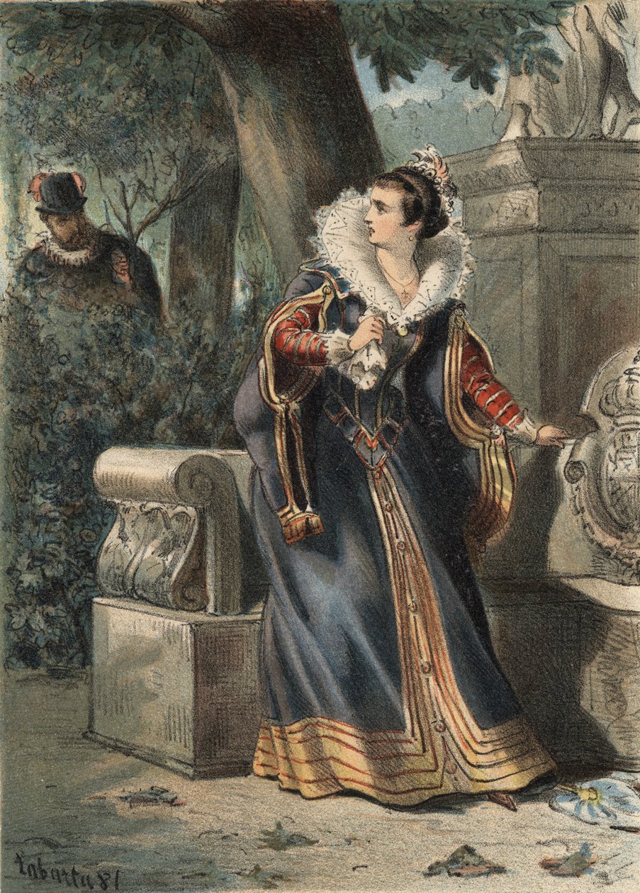 İspanya Kralı II. Philip (1527-1598) ve Prenses D