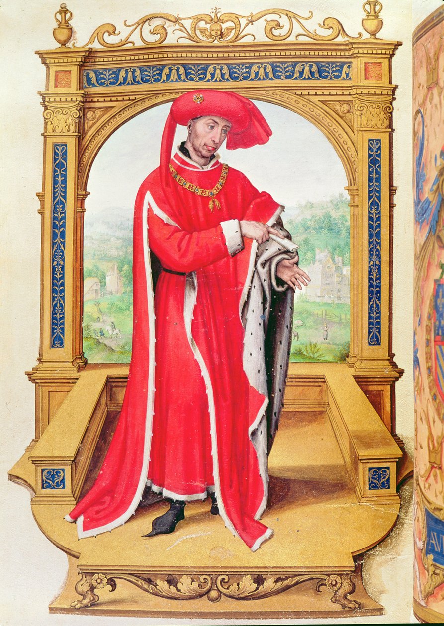 Philip the Good (1396-1467) Burgundy Dükü, Altın Post Nişanı