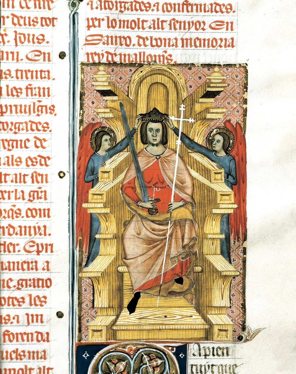 James III'ün Portresi (Majorca III. Jaime) by Spanish School