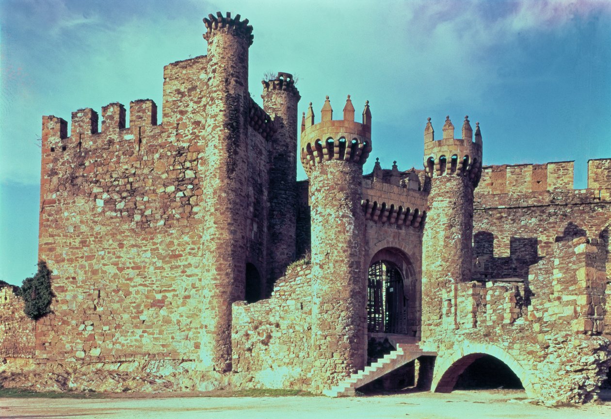 Tapınak Şövalyeleri Kalesi Harabeleri by Spanish School