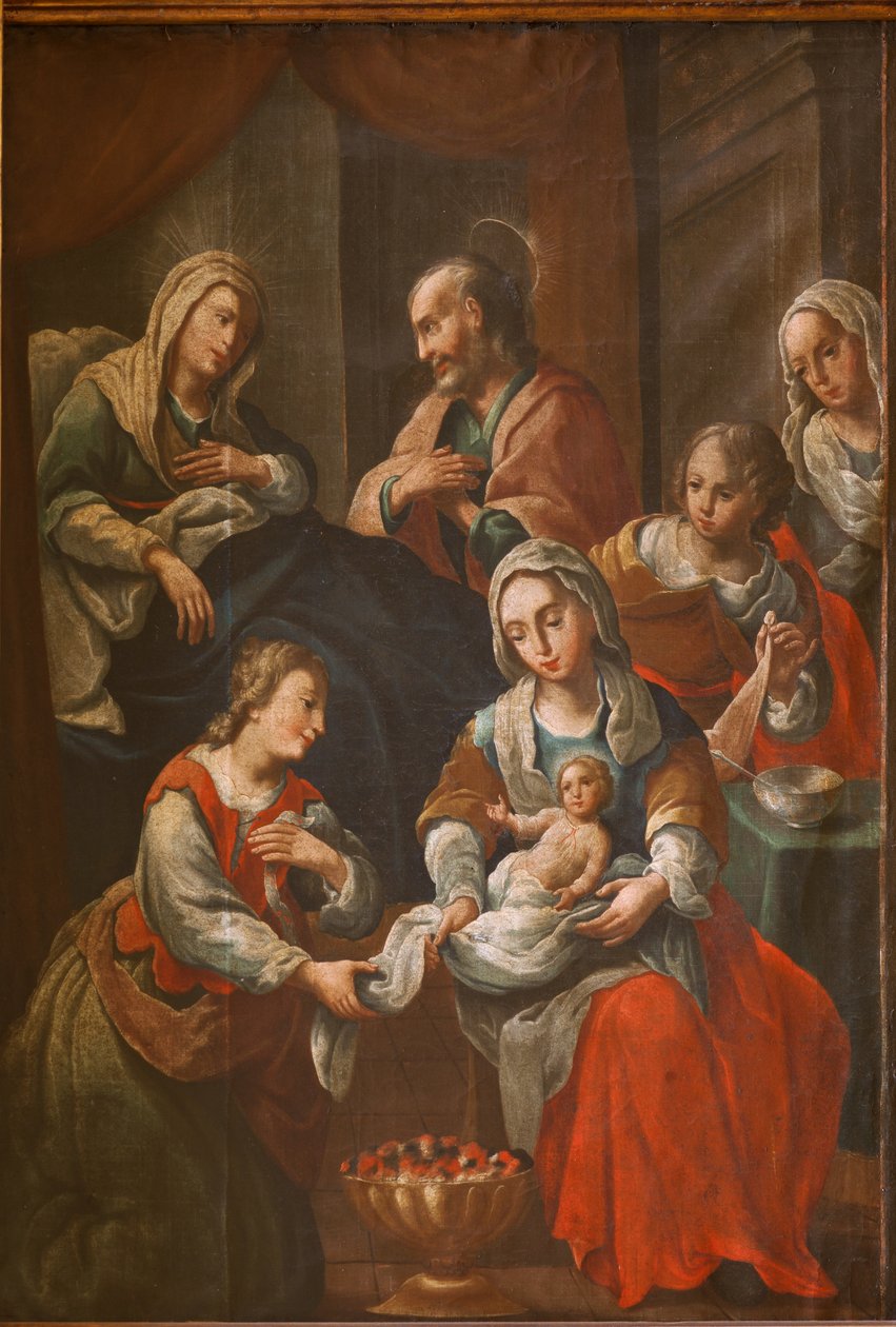 Sığınak (Santuario de Queralt). Kilise. İç mekan. Tablo. 19. yüzyıl by Spanish School