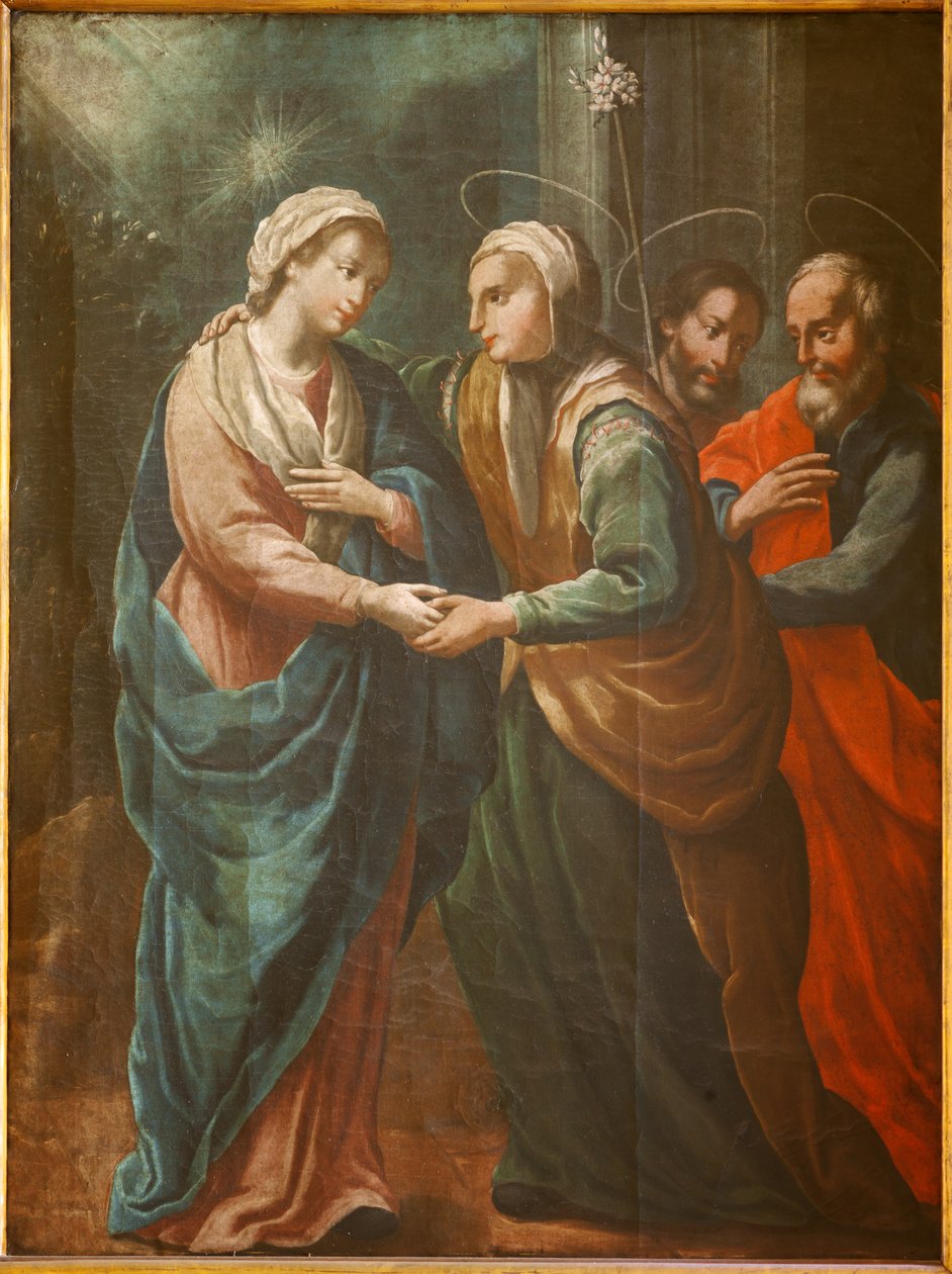Sığınak (Santuario de Queralt). Kilise. İç mekan. Tablo. 19. yüzyıl by Spanish School