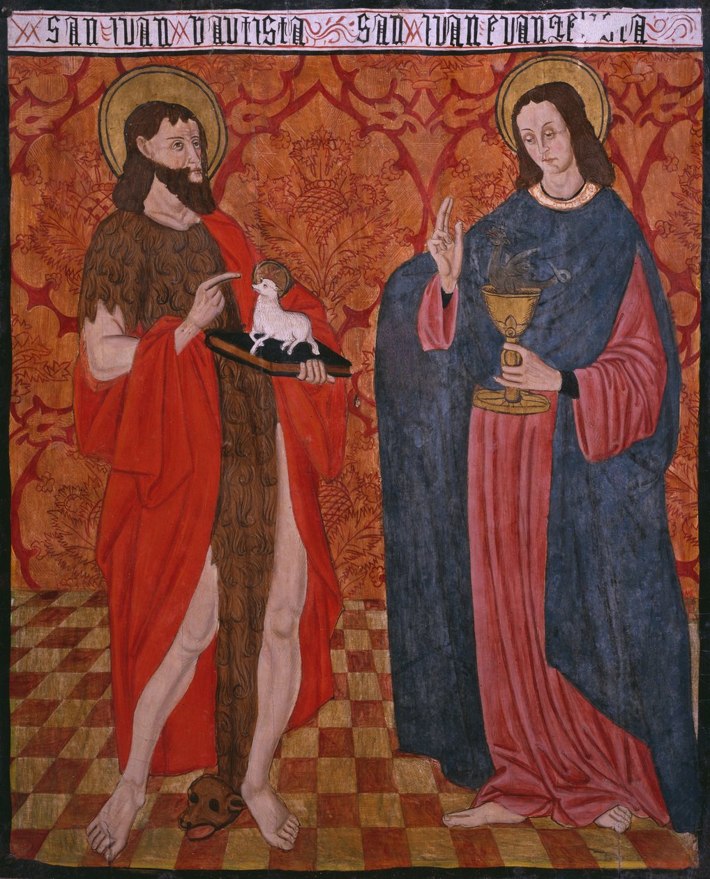 Vaftizci Yahya ve Aziz John Evangelist, Tortura San Andres Kilisesi
