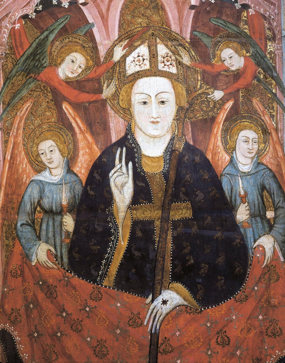 St Lazarus, St Lazarus'un Hayatının retablosu by Spanish School