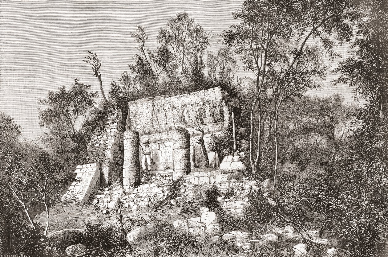 Top Sahası, Chichén Itzá, Yucatan, Meksika by Spanish School