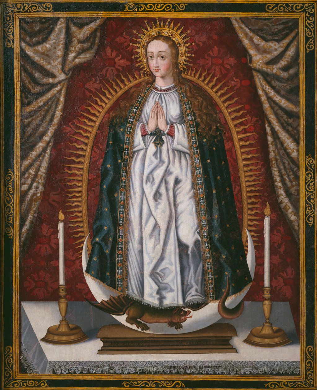 Immaculate Conception (ayrıca bkz. 345902) by Spanish School
