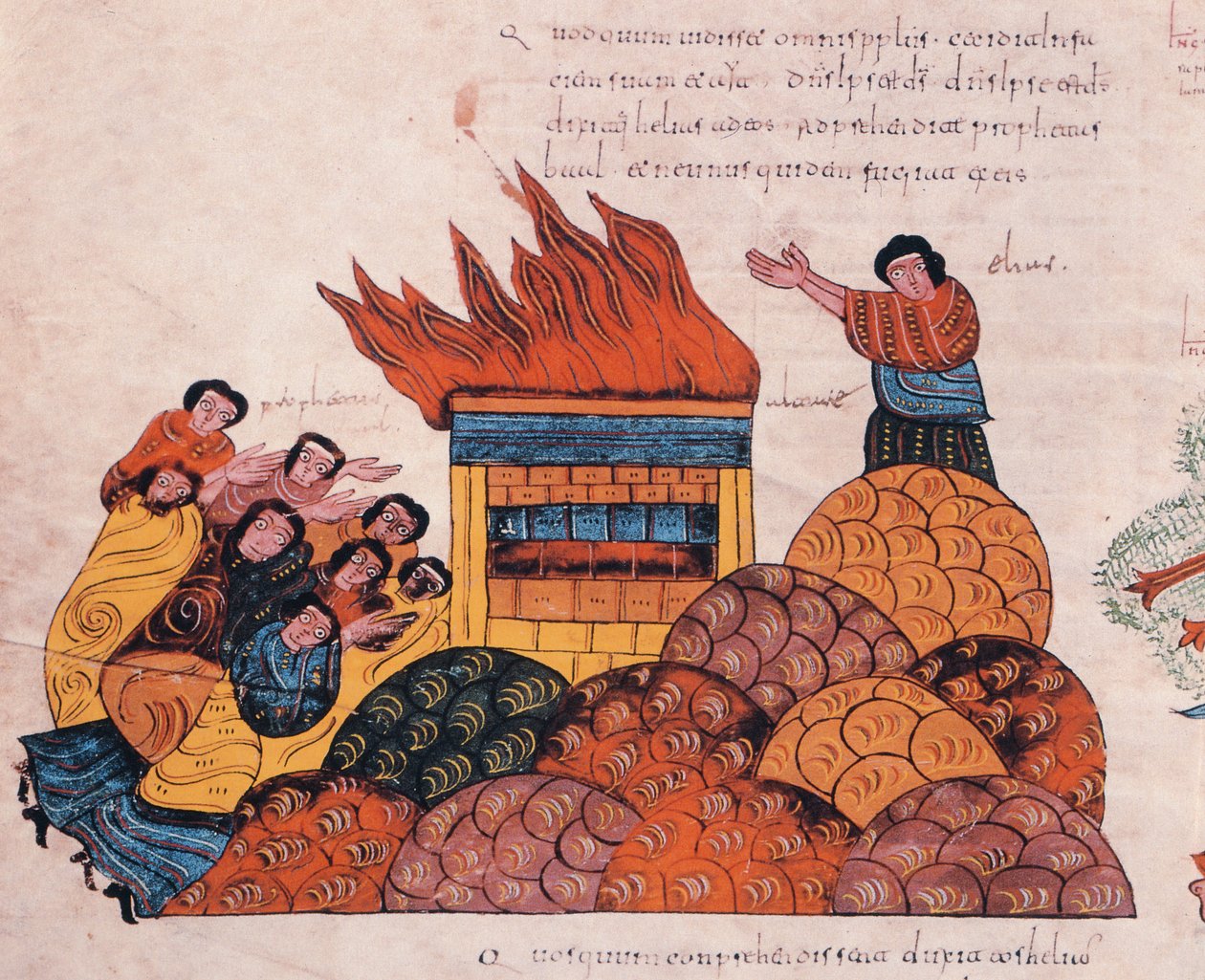 Peygamber İlyas, Karmel Dağı