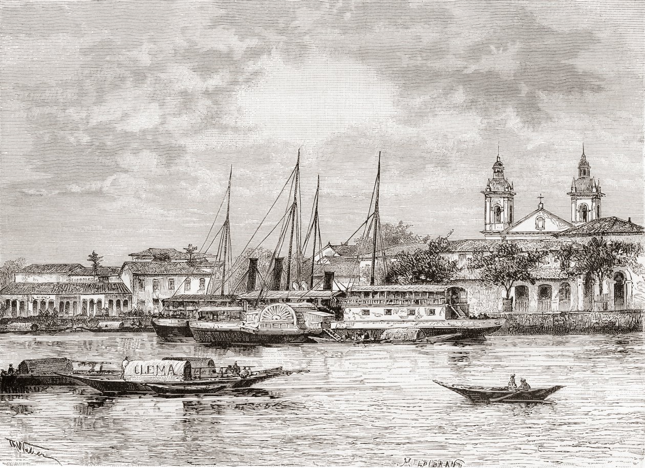 Manaus Limanı, Amazonas Eyaleti, Kuzey Brezilya by Spanish School
