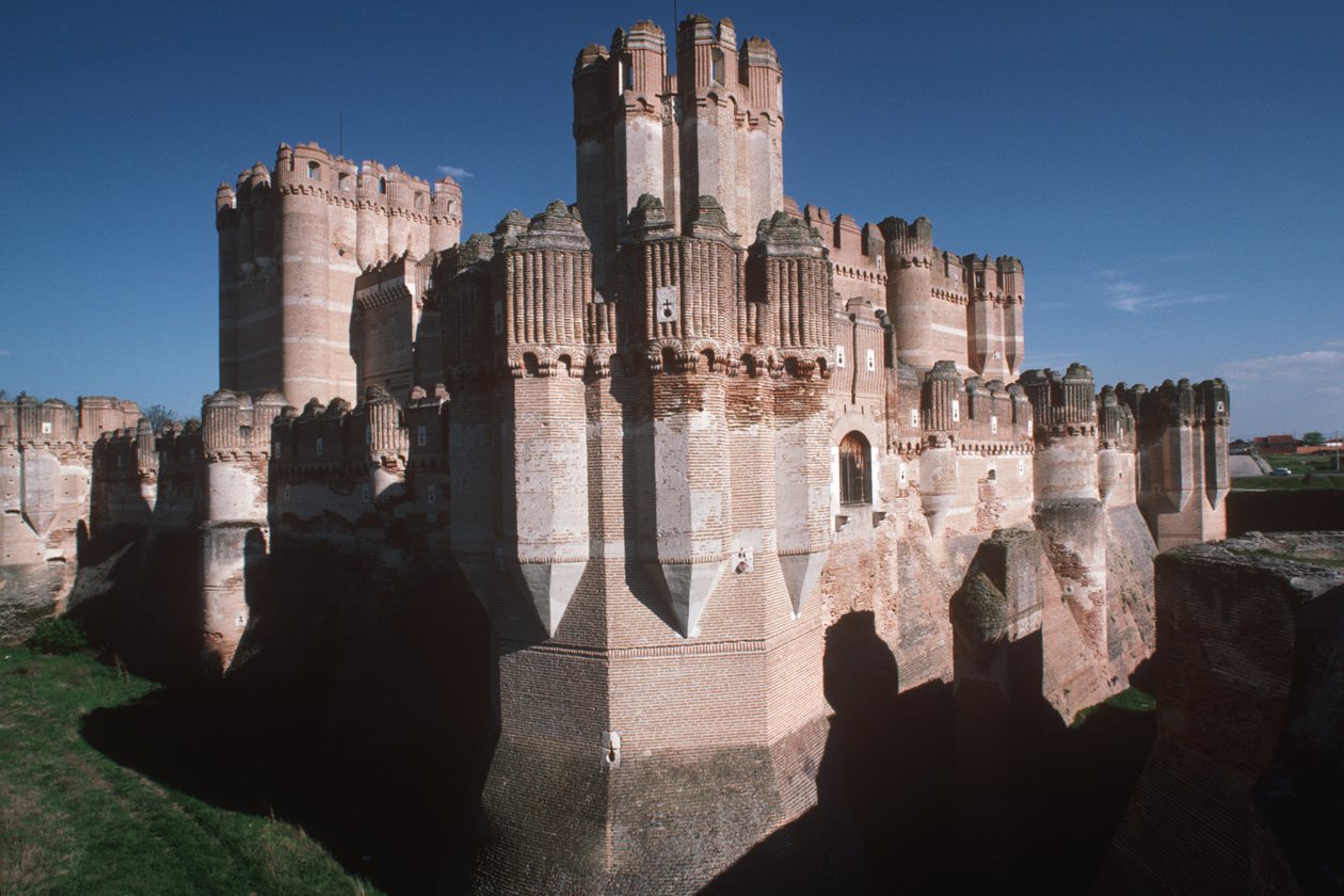 Kalenin görünümü, inşa edilmiş c.1453 by Spanish School