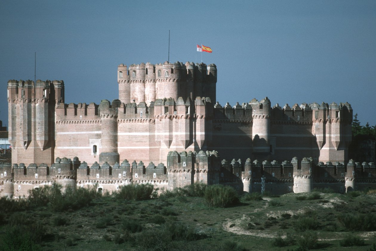Kalenin görünümü, inşa edilmiş c.1453 by Spanish School