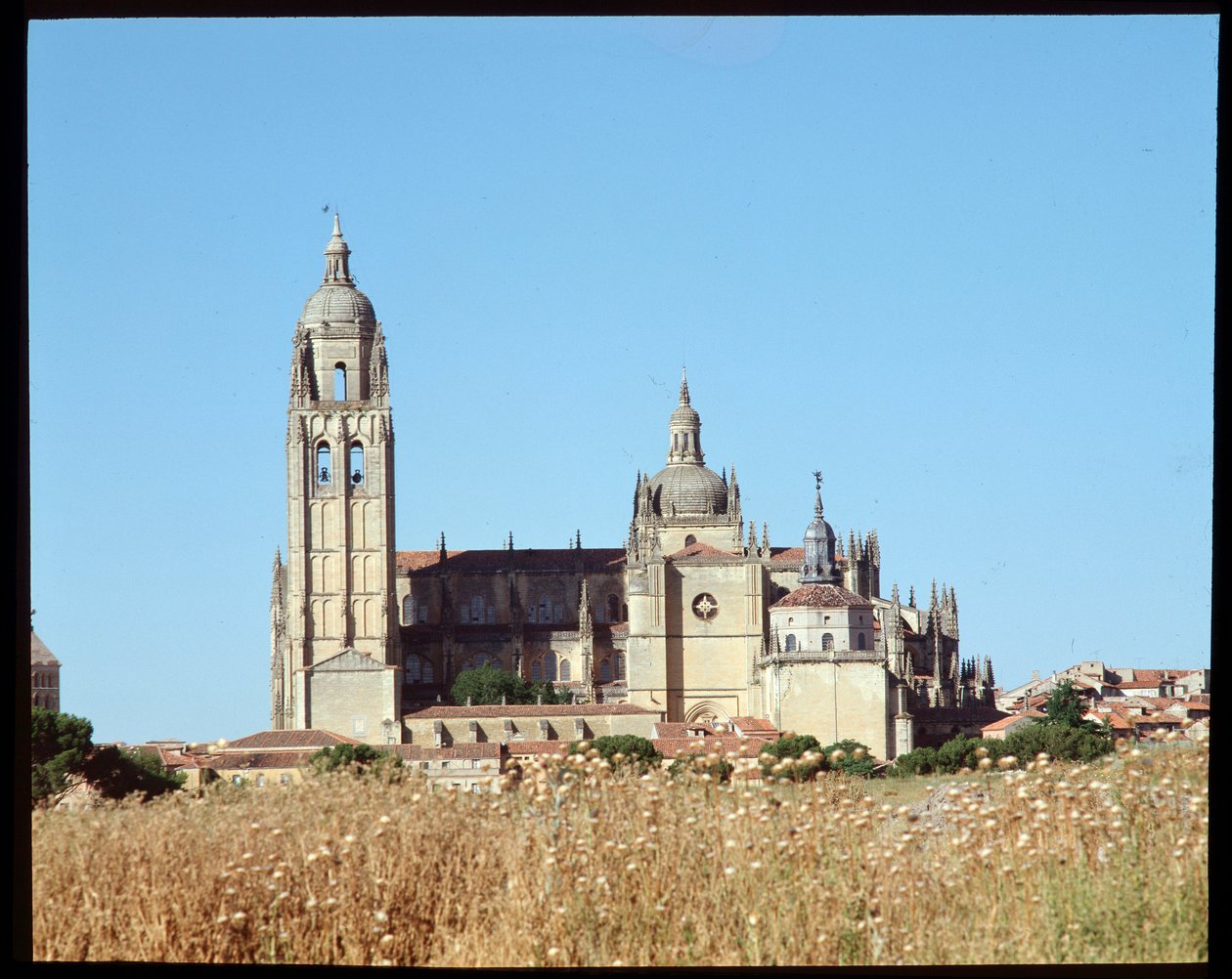 Katedralin görünümü by Spanish School