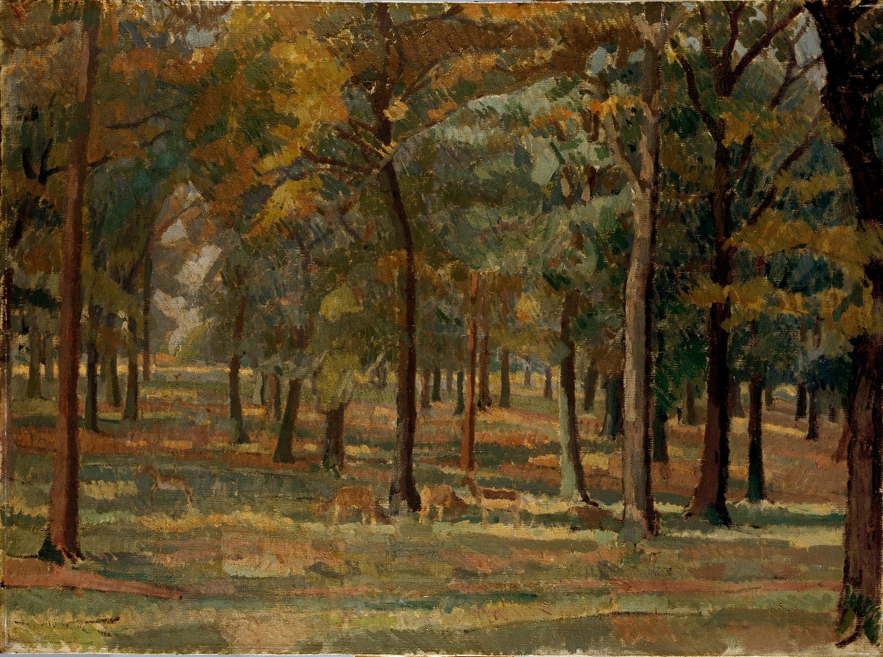 Richmond Parkı, 1914 by Spencer Gore