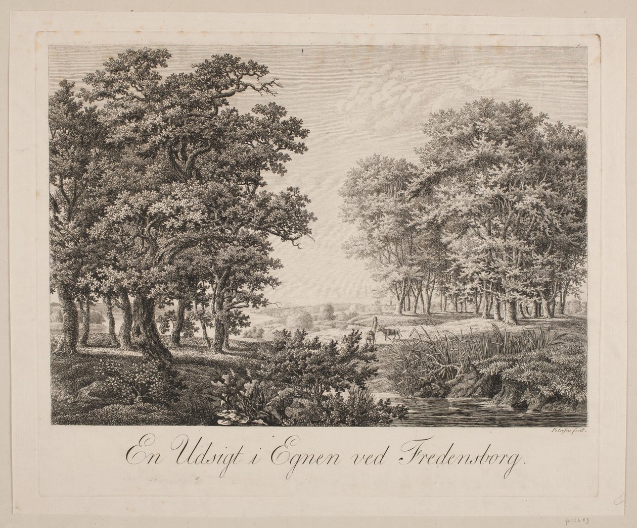 Fredensborg yakınlarındaki bölgede bir görünüm by Søren Henrik Petersen