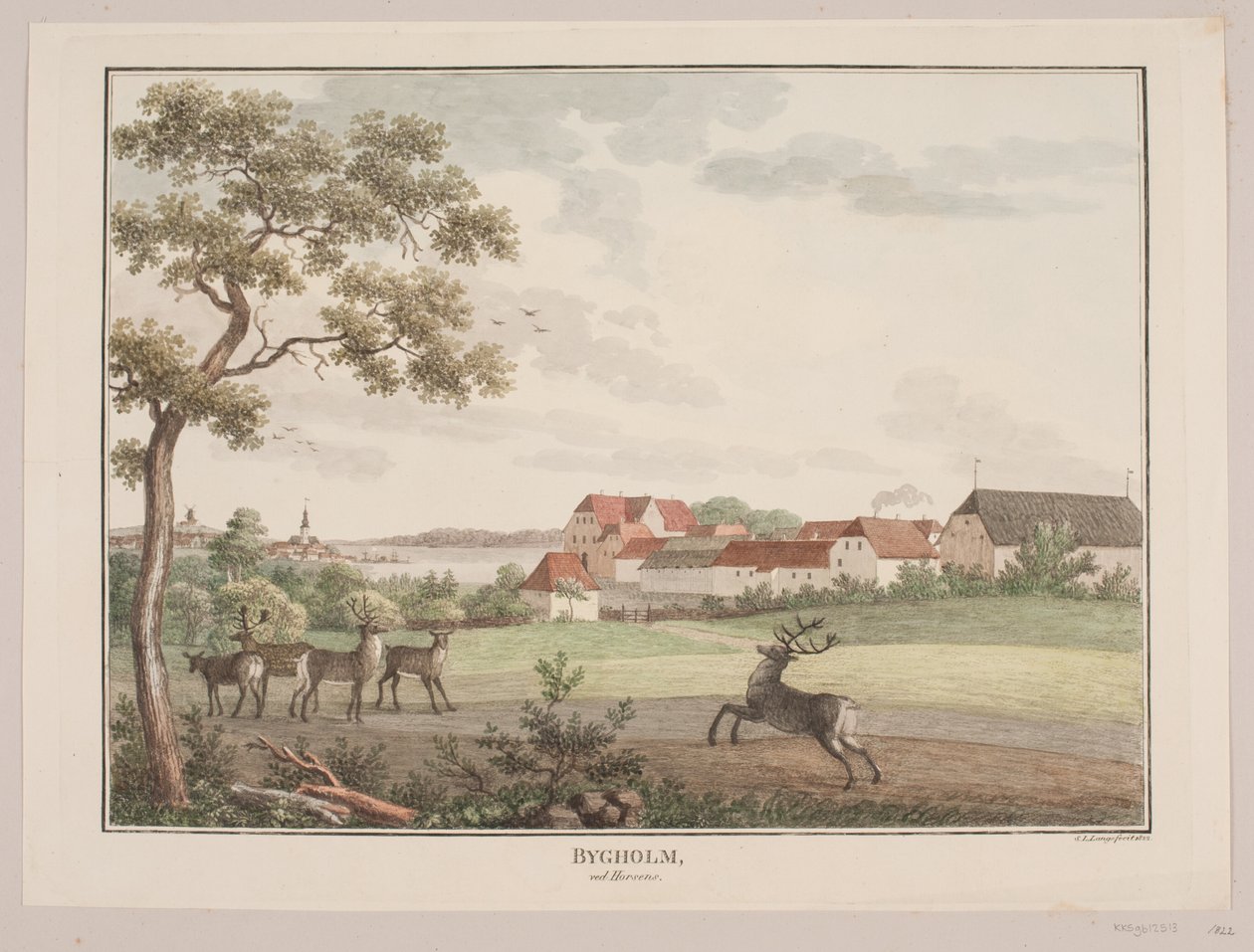 Horsens yakınlarındaki Bygholm by Søren L. Lange