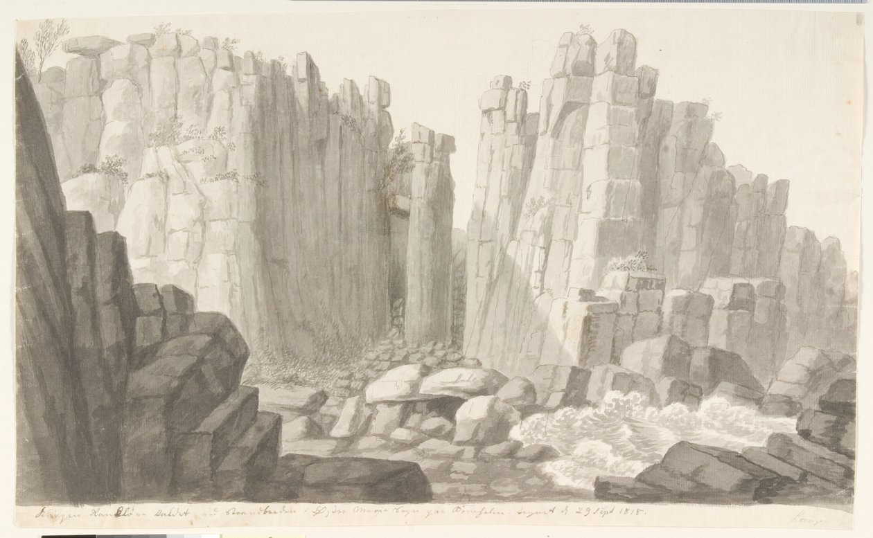 Randkløv. Bornholm by Søren L. Lange