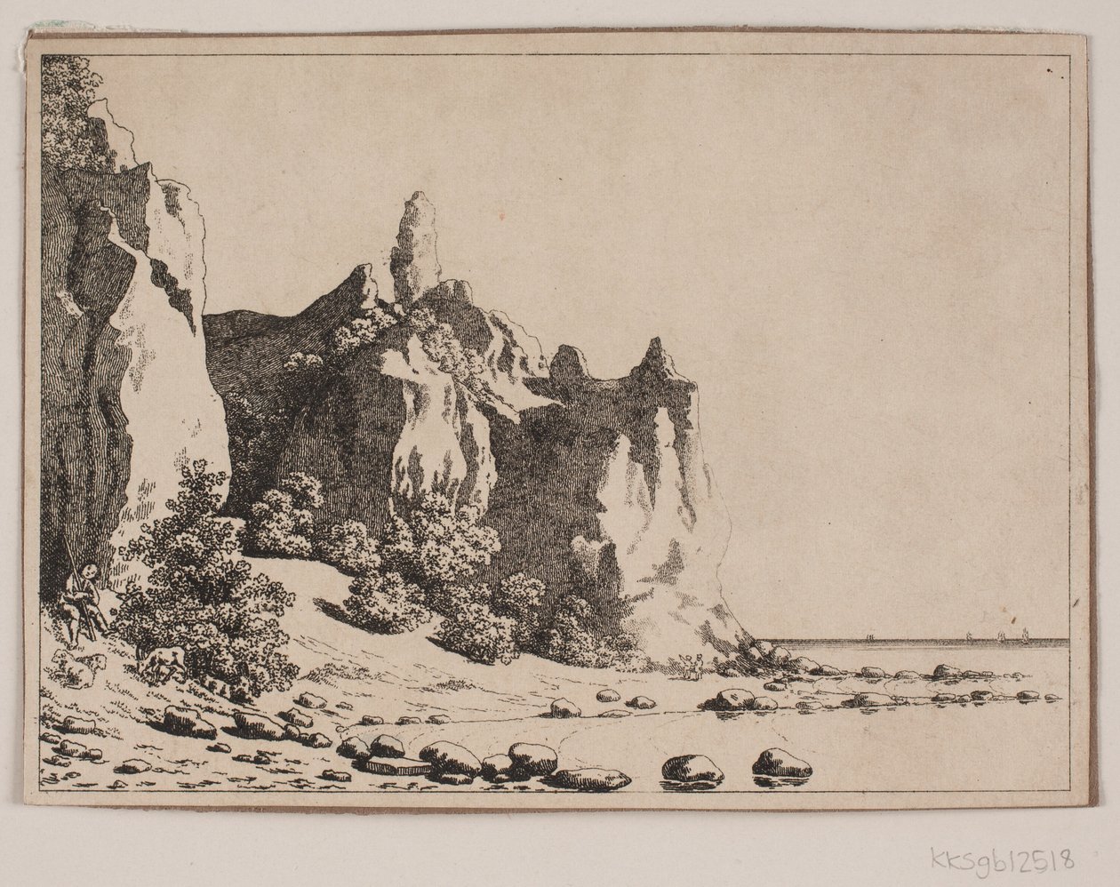 Sommerspiret, Moen. Sahilden görünüm by Søren L. Lange