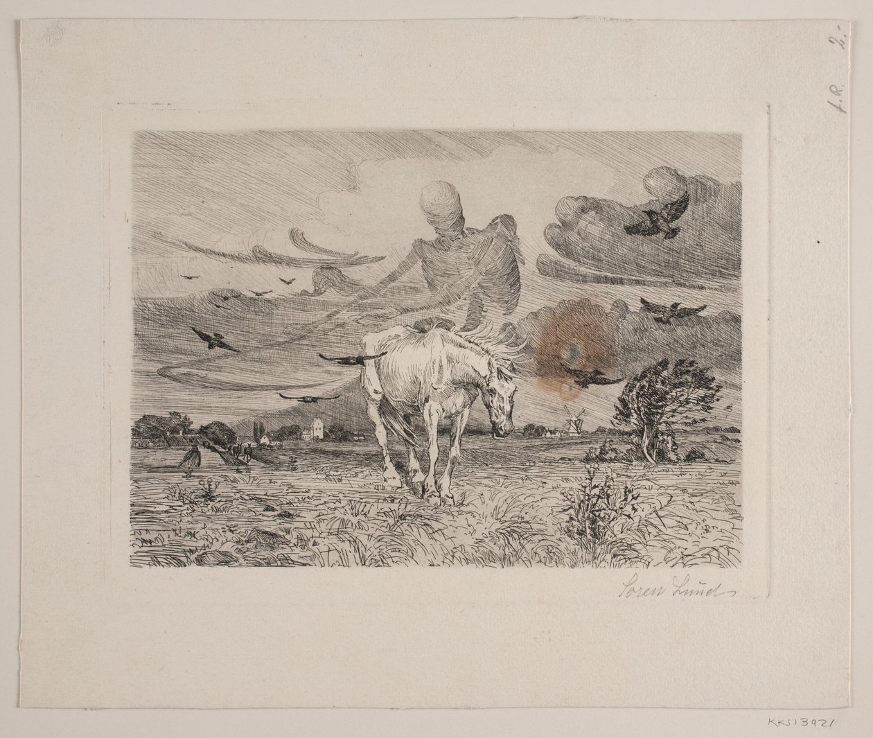 Yaşlı at ve ölüm by Søren Lund