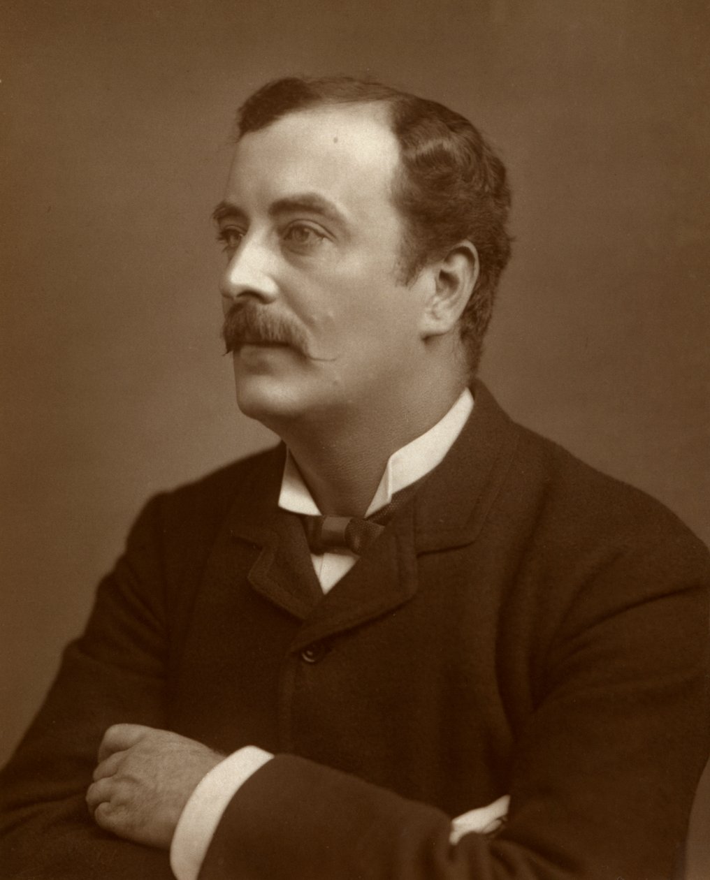 JH Barnes, İngiliz aktör, 1883 by St James